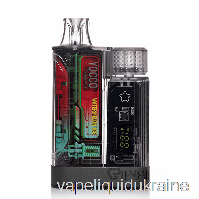 Vape Liquid Ukraine YOCCO Cyberpod 12000 Disposable Watermelon Ice